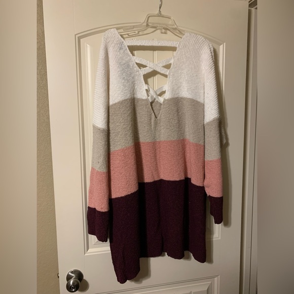 Torrid Criss Cross Back Sweater - Picture 9 of 13